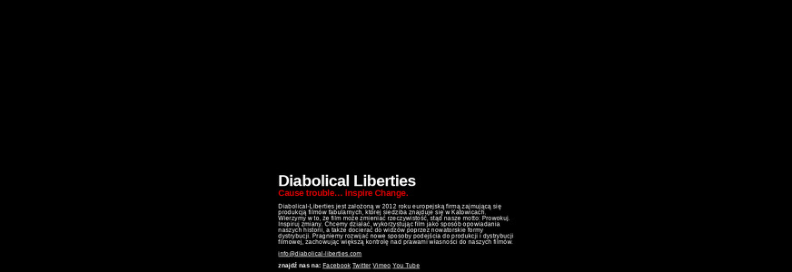 DIABOLICAL LIBERTIES SP Z O O